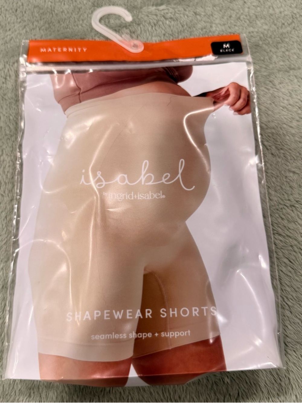 Isabel Maternity by Ingrid & Isabel Seamless Shapewear Shorts - black med